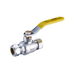 1/2 high quality water tap brass ball valve for Korea lock water meter